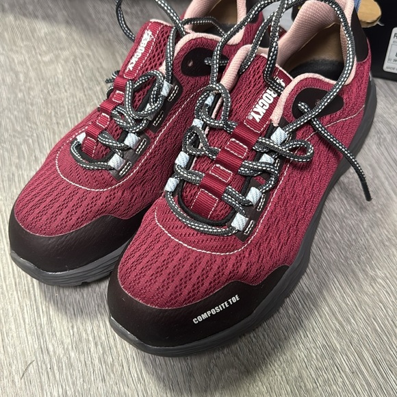 Rocky V-Lite Lace Up Nano Comp Composite Toe Women's Size 8.5 Cranberry - Picture 4 of 7